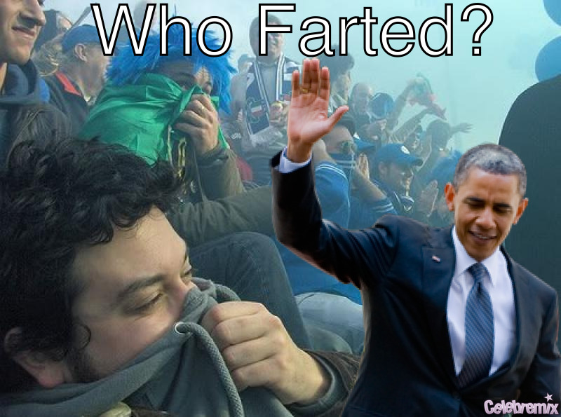 Barack: You Stink!