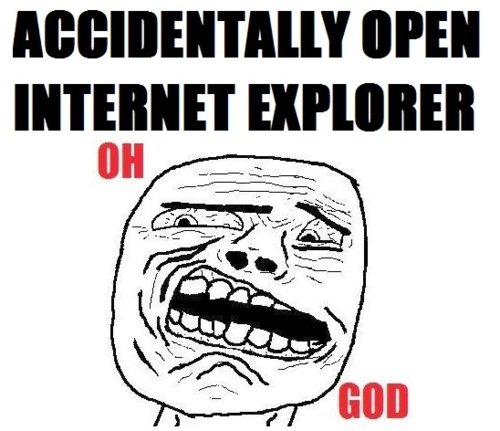 I accidentally open Internet Explorer