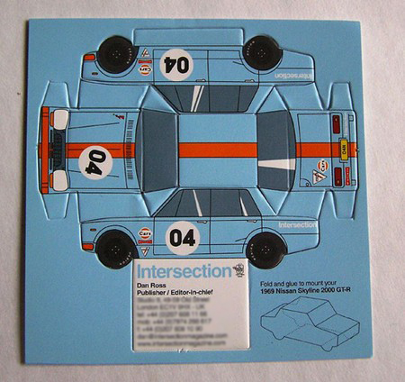 toy car business card - Do Intersection Dan Ross Fold and go to mount your 1909 Nissan Skyline 2000 GtR Publisher Editor in chief