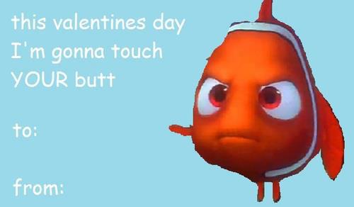 valentines funny cards - this valentines day I'm gonna touch Your butt to from 1