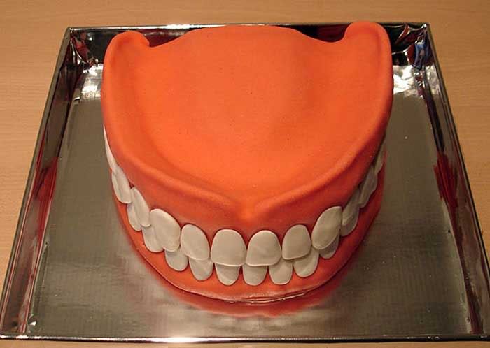 tooth cake