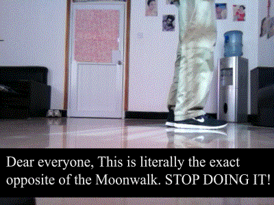 The Correct Way To Moonwalk