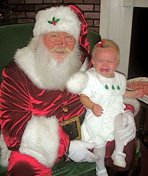 30 Kids Who Aren't Excited To See Santa