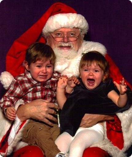 30 Kids Who Aren't Excited To See Santa