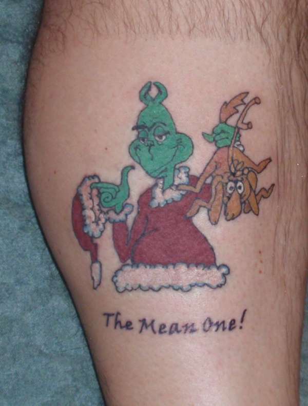 20 Awesome Christmas Tattoos For Your Holiday Cheer
