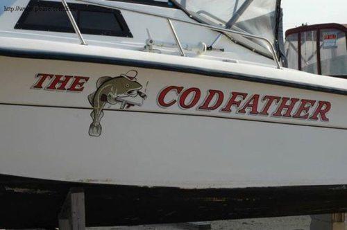 funny boat names - ponie The E Codfather