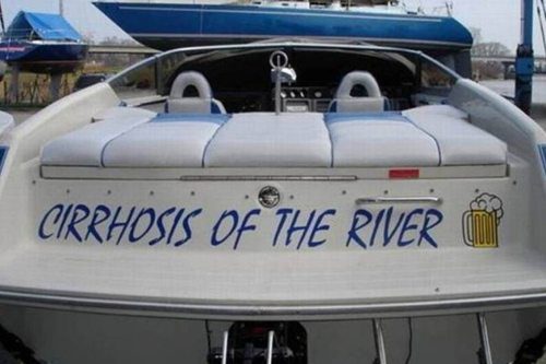 titties and beer boat - Cirrhosis Of The Rivero