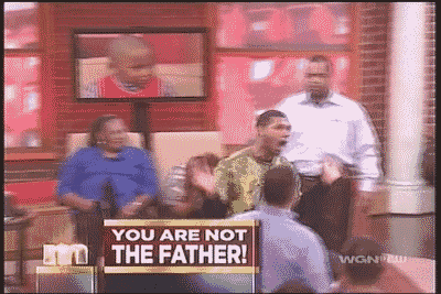25 Funniest "You Are Not The Father" Reaction Gifs