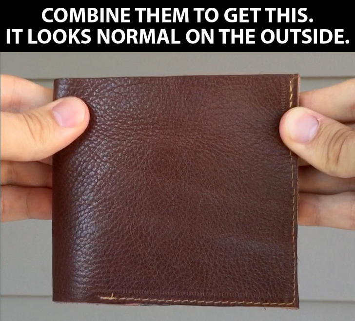 pickpocket prank - Combine Them To Get This. It Looks Normal On The Outside.
