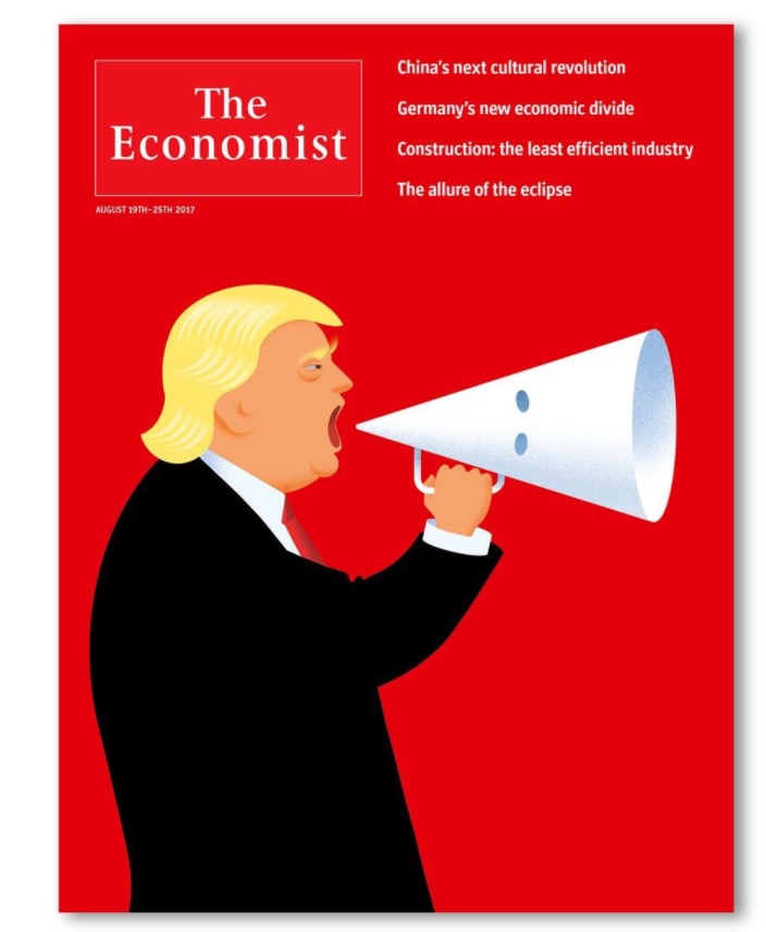 The New Yorker, The Economist, Time Magazine All Unveil Racist Trump Covers For Next Week's Issues