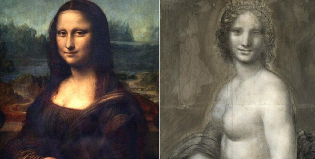 Originally attributed to one of Leonardo Da Vinci's students, the charcoal sketch is now suspected to actually be a nude version of the Mona Lisa. It is known that Da Vinci made a nude version, but it's never been discovered. 