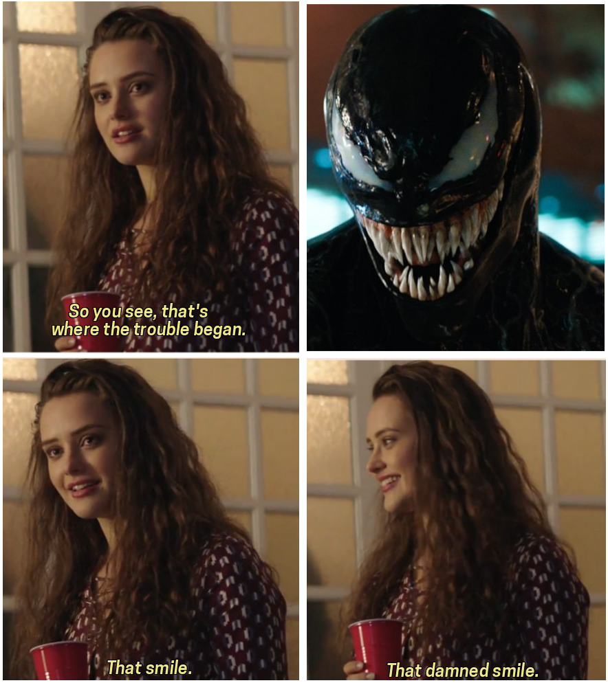 memes - you see that's where the trouble began - So you see, that's where the trouble began. That smile. That damned smile.