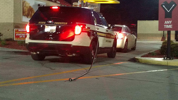 state trooper gas pump - Trooper Any Time