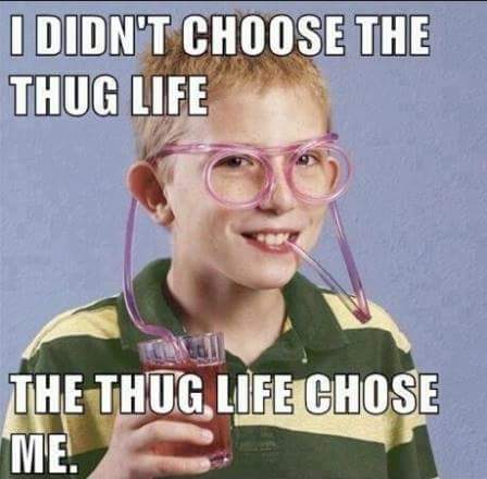 didn t choose the thug life - I Didn'T Choose The Thug Life The Thug Life Chose Me.