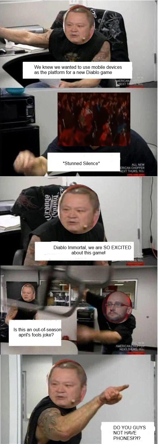 american chopper star wars meme - We knew we wanted to use mobile devices as the platform for a new Diablo game Merican Next To Stunned Silence All New Erican Chopper Next Thurs. 90 ohue.ro D Diablo Immortal, we are So Excited about this game! Is this an 