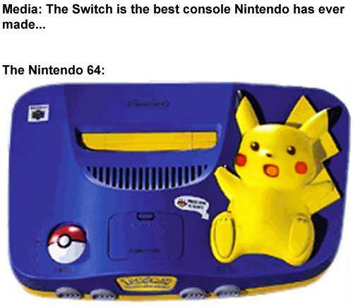 nintendo 64 pokemon - Media The Switch is the best console Nintendo has ever made... The Nintendo 64