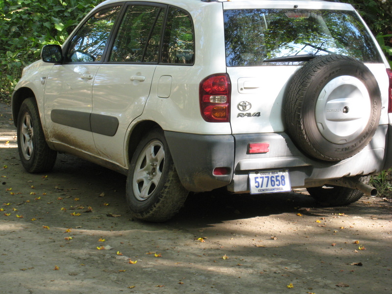 broken axle on car