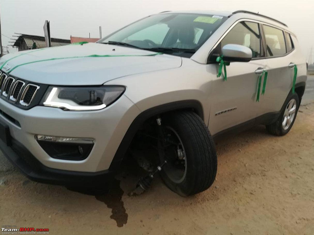 jeep compass delivery - Hosted On TeamBhp.com OOOyright respective owners