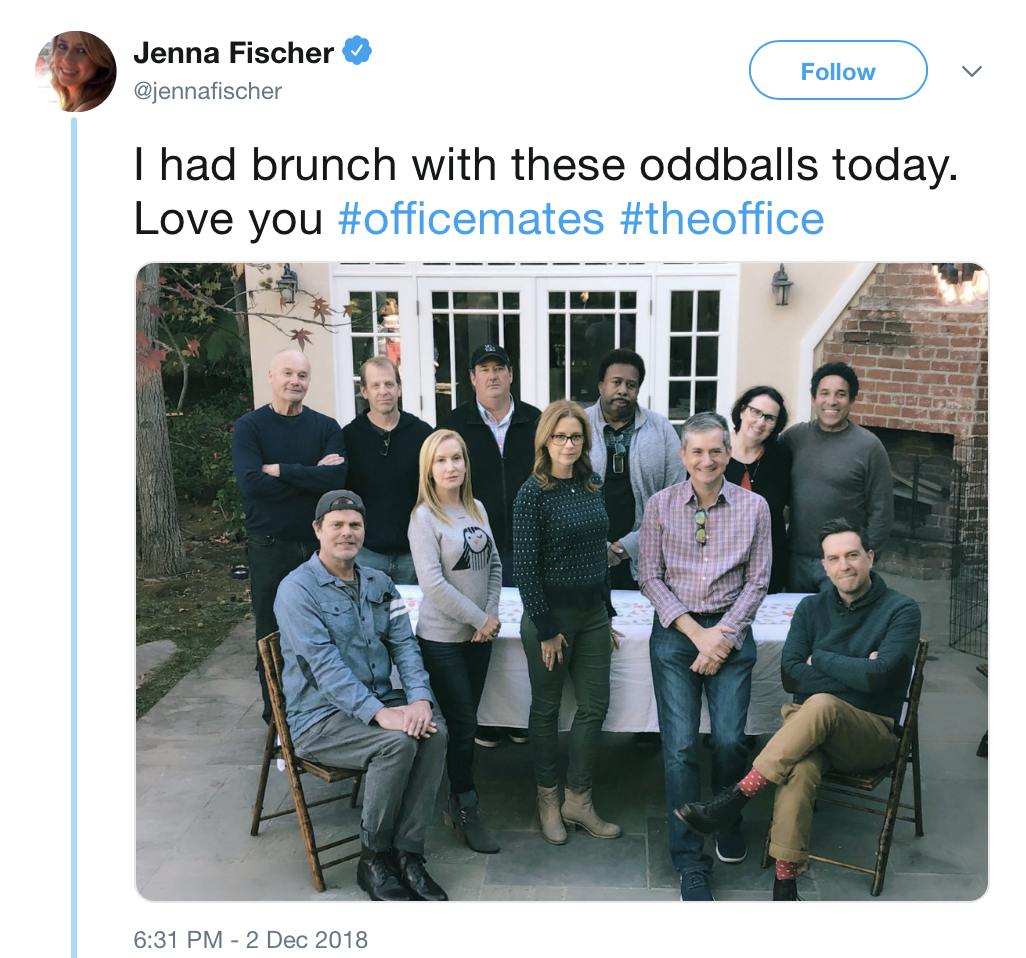 The Cast From The Office Went To Brunch Together And The Internet Is Freaking Out