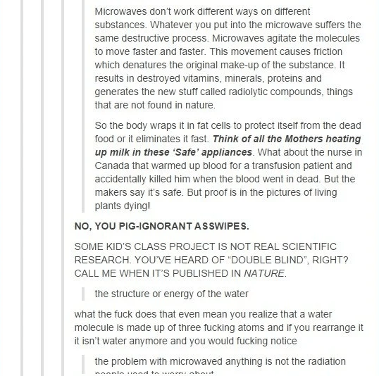 Idiot Spreading Nonsense About Microwaves Gets Shutdown By Science