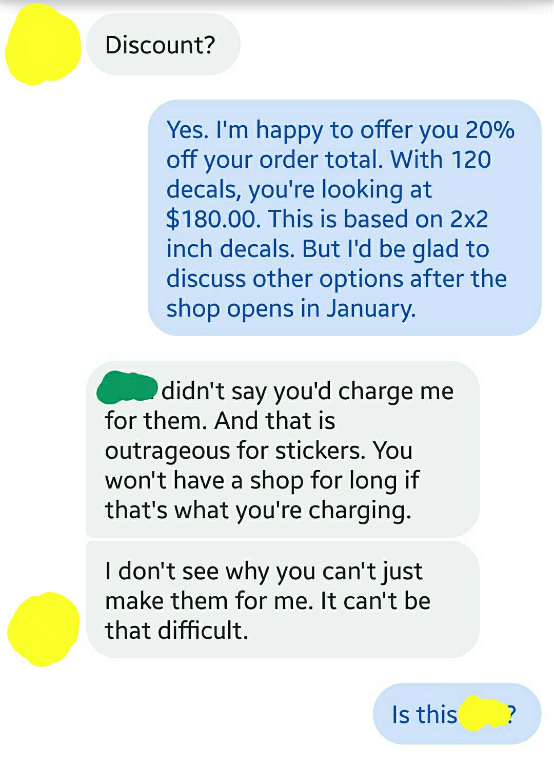 Entitled Teacher Flips Out Over Not Getting Free Decals, Promptly Gets Put In Her Place