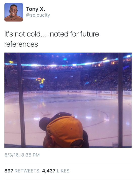 Ice hockey - Tony X. It's not cold..... noted for future references 5316, 897 4,437