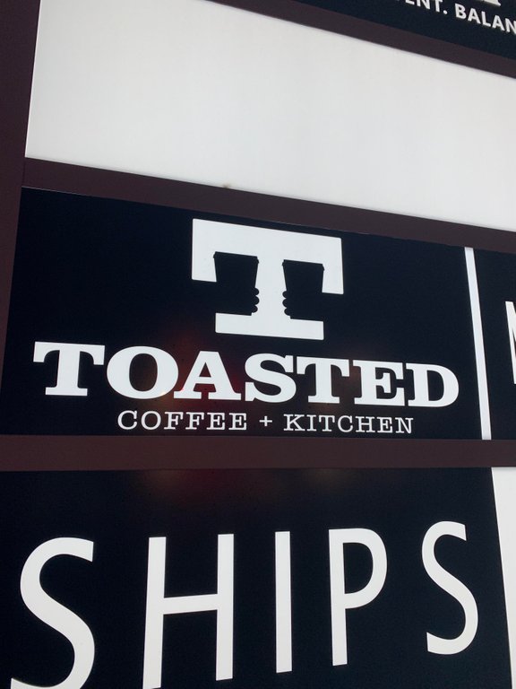 signage - Lit. Balan Toasted Coffee Kitchen Ships