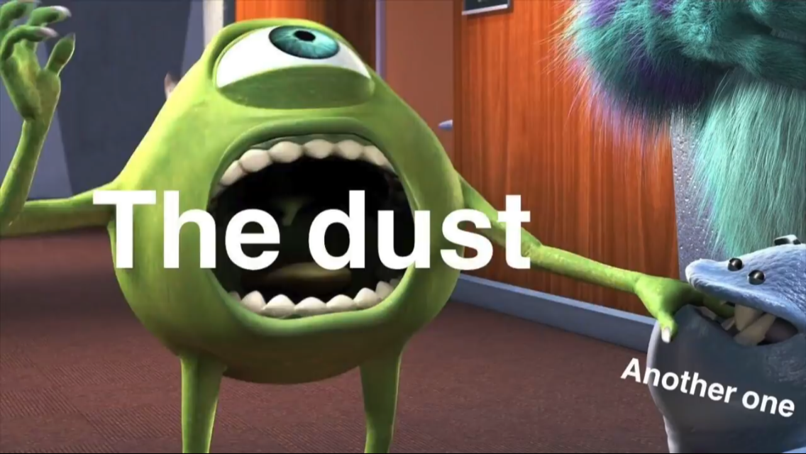 does mike wazowski blink or wink - The dust Another one