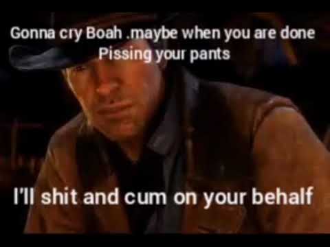 you see what happens larry - Gonna cry Boah.maybe when you are done Pissing your pants I'll shit and cum on your behalf