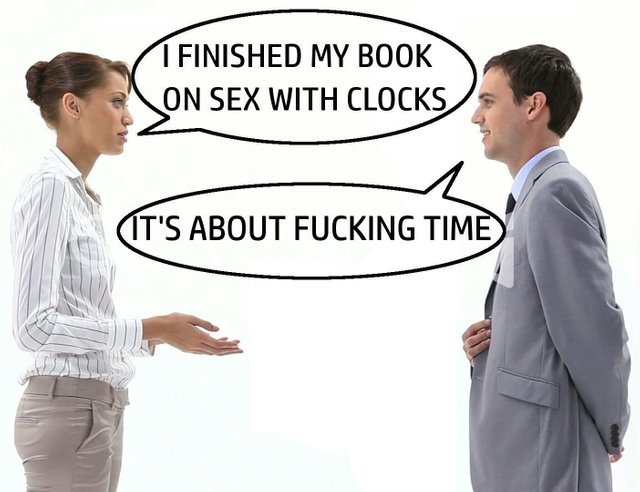 shoulder - 1 Finished My Book On Sex With Clocks It'S About Fucking Time Go