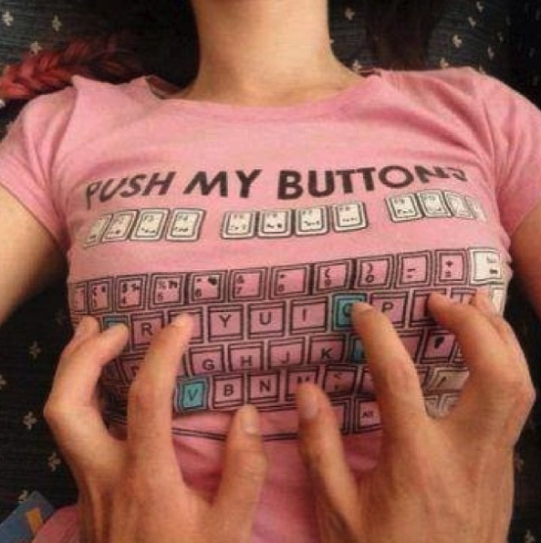 nasty memes - baby girl daddy pink - Push My Button 1990000000BB