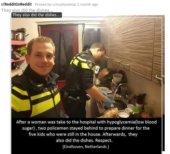 blood sugar memes - rRedditInReddit. Posted by umultipokiop 1 month ago They also did the dishes... They also did the dishes... After a woman was take to the hospital with hypoglycemialow blood sugar, two policemen stayed behind to prepare dinner for the 