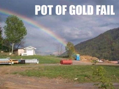 No pot of gold at the end of this one
