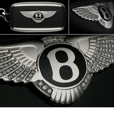 Bentley Diamond Car Key, $8,000, because the car wasn't expensive enough.