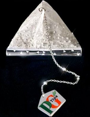 You'd want to get teabagged by this diamond studded tea bag, worth more than your entire house