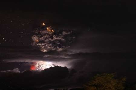 Volcano Blast Unleashes Eerie Scenes