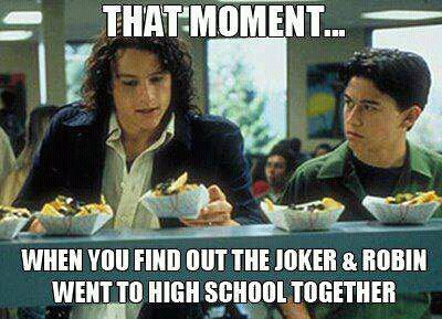 The Joker and Robin