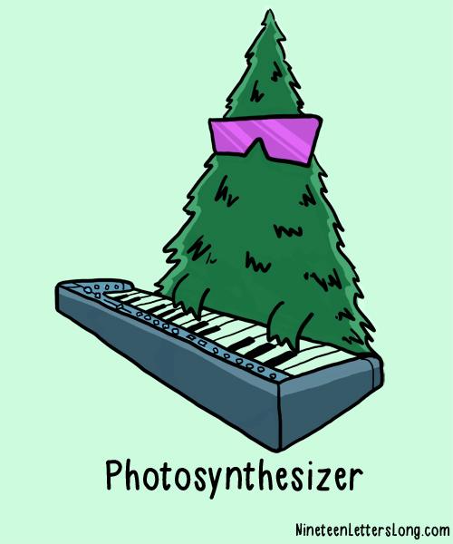 photosynthesis humor - C LIC000000 Photosynthesizer NineteenLettersLong.com