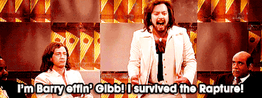 barry gibb meme - I'm Barry effin Gibb!l survived the Rapture!