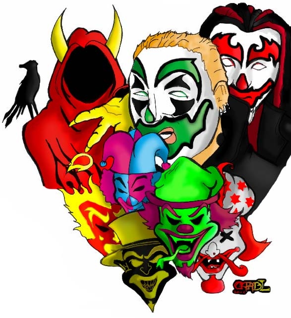 Wicked Juggalo Drawing