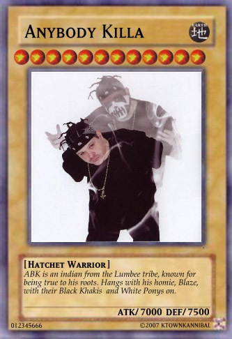 Anybody Killa Yu-Gi-Oh Card