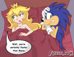 Sonic's Faster Than Mario