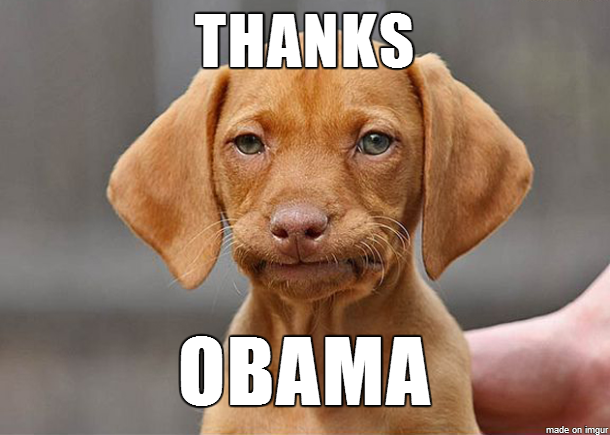 Thanks for shutting down the government, Obama.