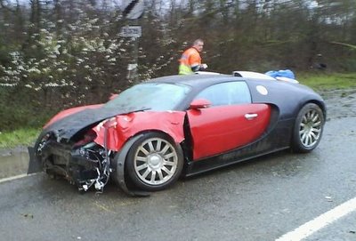 Veyron repairs. That'll cost you.