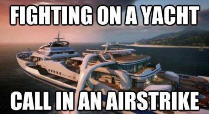 video game logic cod - Fighting On A Yacht Call In An Airstrike