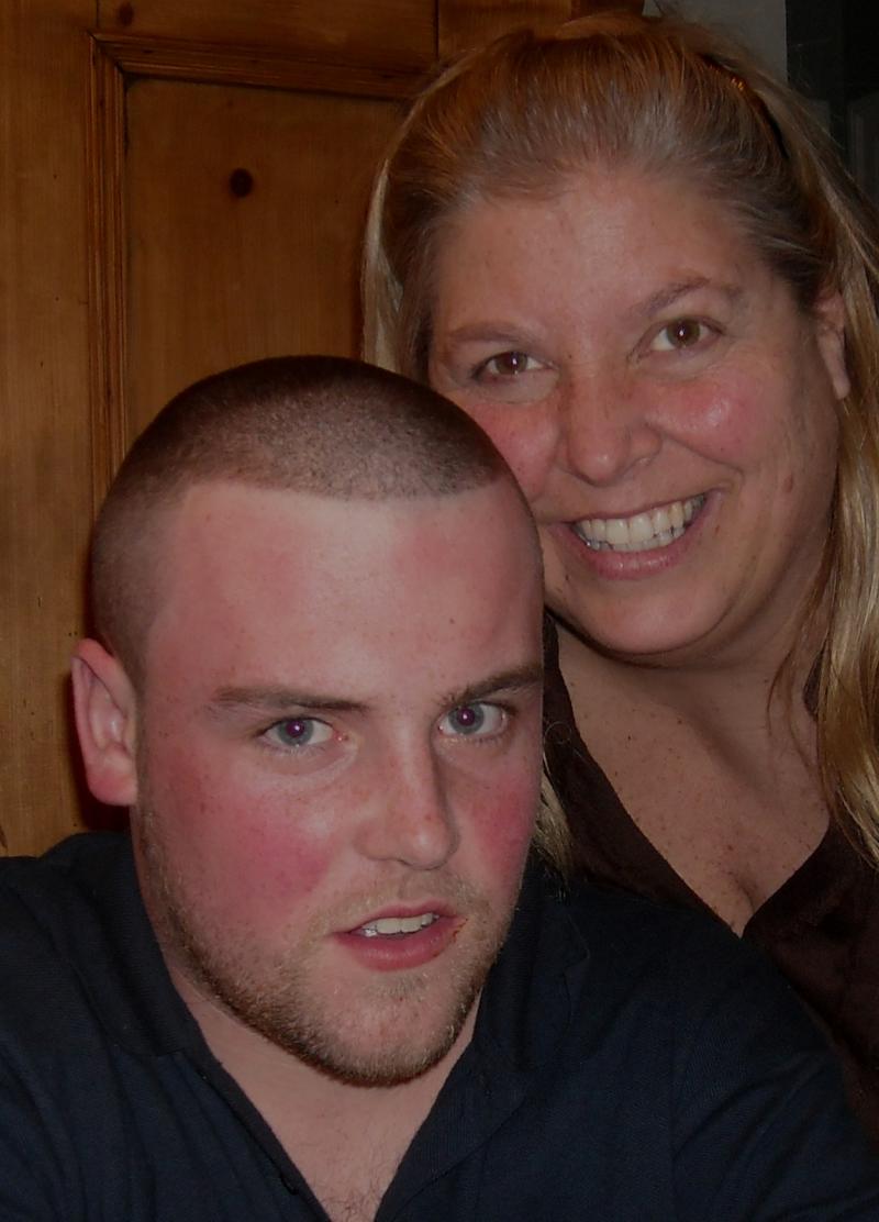 Scumbag Steve aka Blake Boston was 16 when the meme photo was snapped. Now 25, he's a part-time rapper and word is that he's actually a really nice guy. In this pic he's posing with his mom.