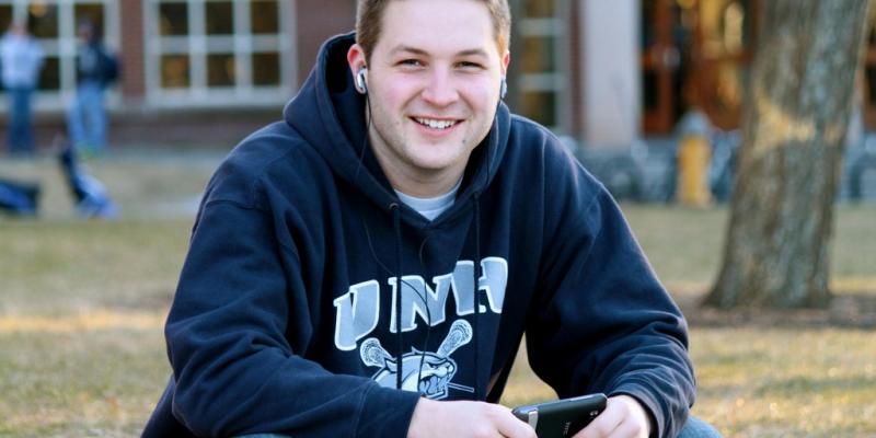 Immortalized as the "College Freshman" meme in 2009, Griffin Kiritsy posed for another picture as a senior, which became the "Successful College Senior" meme. He's since graduated from UNH with a BA in English and works in education.