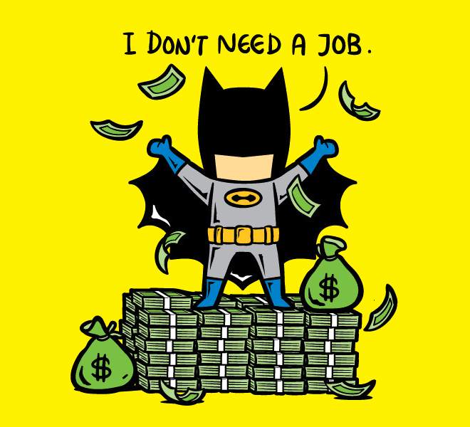 If Superheroes Had Part Time Jobs