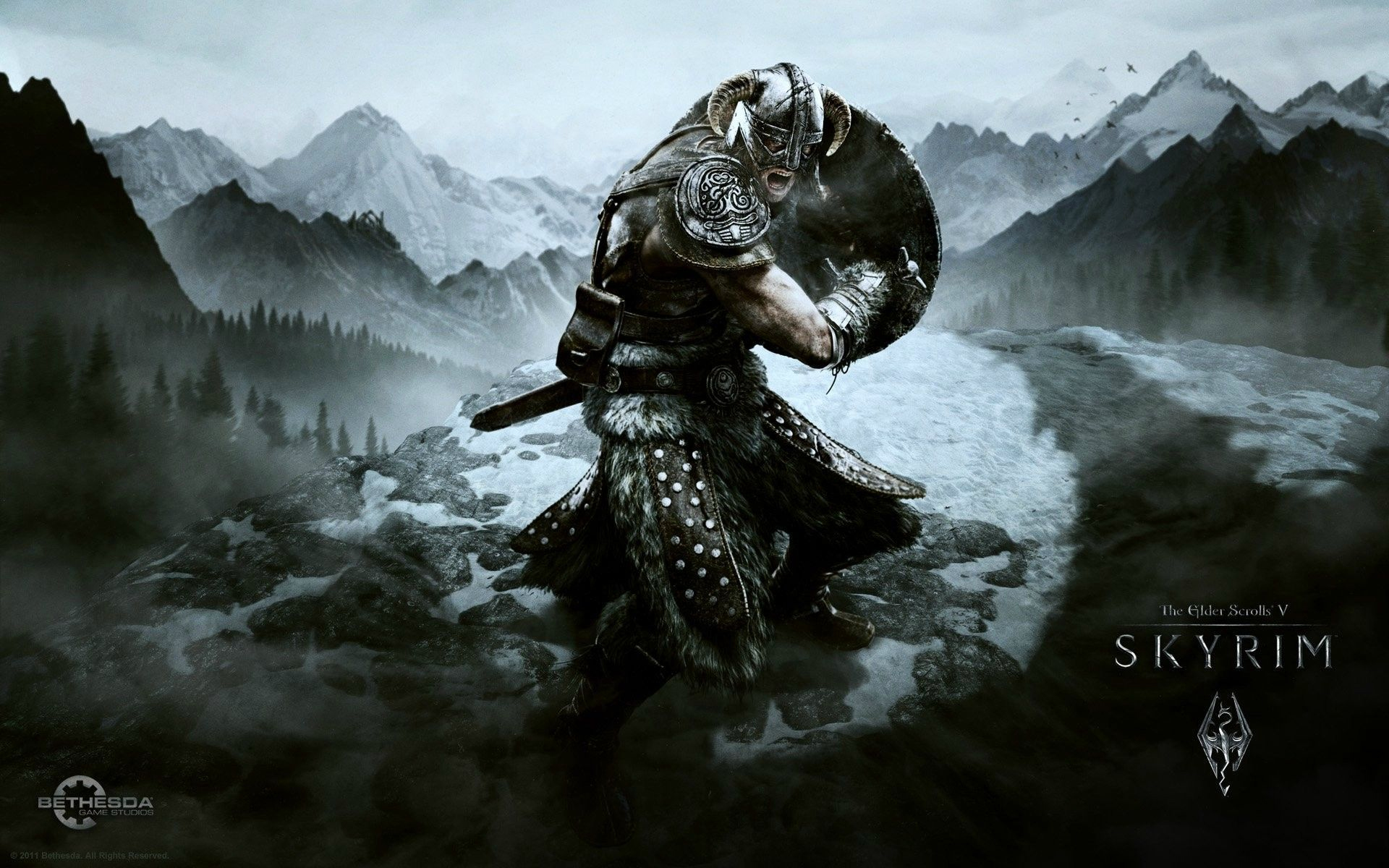 Yes, it's the 2011 game - TES Skyrim, remade by fans to look better than any PS4 or XBONE game to date.