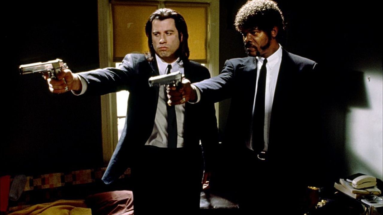 Pulp Fiction:
When Butch is across the street from his apartment, the building is two-stories tall. 

Once Butch is inside the courtyard, the building is three-stories tall.